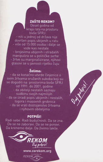 Inicijativa za REKOM Inicijativa za REKOM